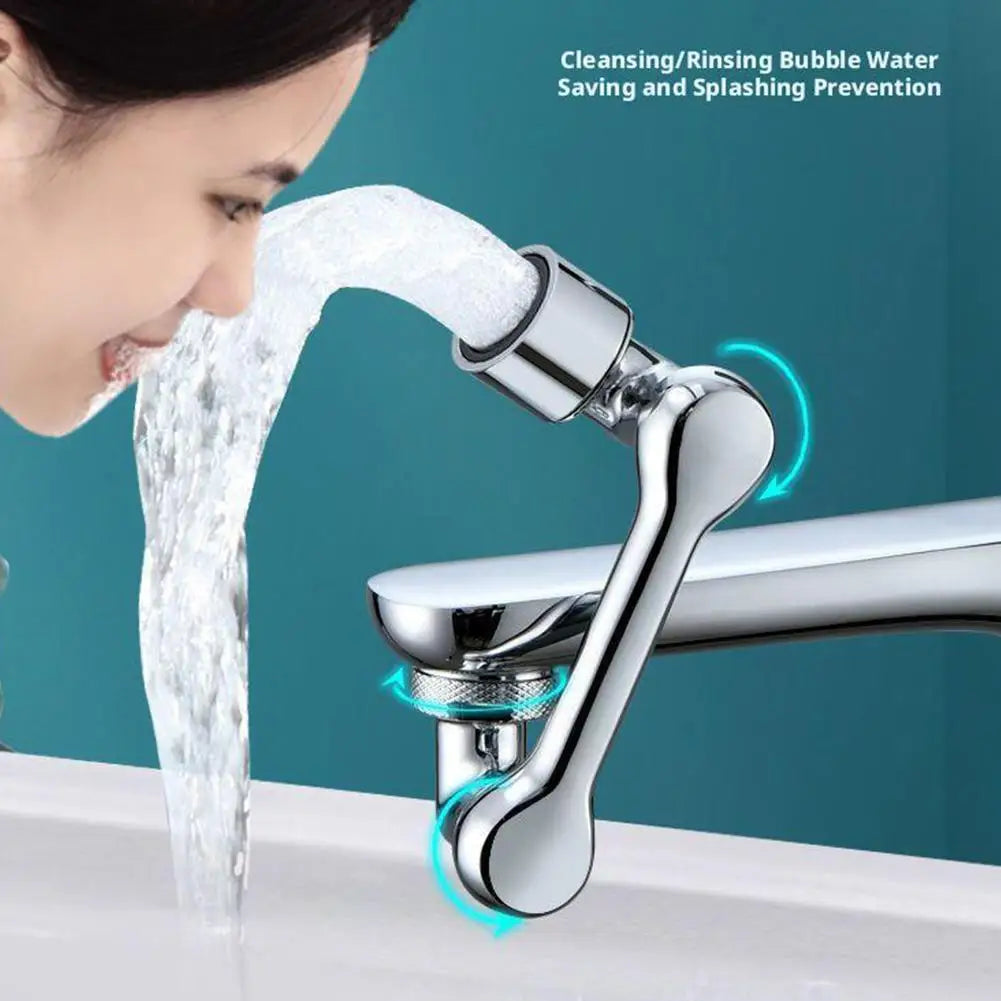 Heavy Metal Universal 1080° Rotation Faucet Sprayer Head Aerator Extender For Kitchen Washbasin Extension Sink Tap Nozzle